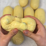 Crunchy Peanut Squeeze Toy Slow Rebound Stress Relief Shapeable Building Block Simulation Food Play Hand Ball - Image 2