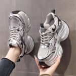 Spring Dad Shoes Women Chunky Sole Height Increasing Sneakers Korean Fashion Casual Sports Shoes - Image 4