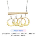 Parrot Chewing Toy Ring Swing Perch Tunnel for Budgie Cockatiel Lovebird - Image 11