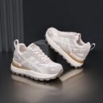 Women's Chunky Sneakers 2025 New Autumn Style Thick Sole Heightening Lightweight Casual Sports Shoes - Image 2