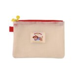 Color Block Mesh Storage Bag, Cosmetic High Appearance Pencil Case - Image 5