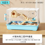 Hamster Cage Luxury Villa for Golden Bear, 47/60 Base, Large Villa, Cheap Living Supplies - Image 10