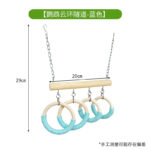 Parrot Chewing Toy Ring Swing Perch Tunnel for Budgie Cockatiel Lovebird - Image 10