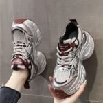 Spring Dad Shoes Women Chunky Sole Height Increasing Sneakers Korean Fashion Casual Sports Shoes - Image 3