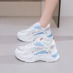 Women's Chunky Sneakers 2025 Spring New Fashion Casual Sports Shoes - Image 2