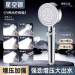 Pressurized Shower Head Set with Handheld Sprayer - Image 7