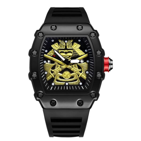 Yellow Dial Black Strap
