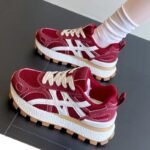 Spring Women's New Breathable Mesh Shoes Korean Style Thick Sole Heightening Sports Shoes Casual Dad Sneakers - Image 4