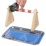 Parrot Play Stand Perch Platform Solid Wood Swing - Image 5