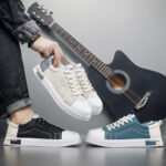 Men's Canvas Casual Shoes Low Top Breathable Student Sports Shoes - Image 3