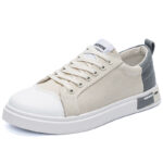 Men's Canvas Casual Shoes Low Top Breathable Student Sports Shoes - Image 5