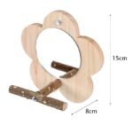 T8 Solid Wood Feeder Double Cup (Frosted