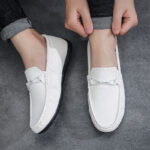 Loafers for Men, Summer New Style, British Fashion, Casual and Comfortable, Soft Sole, Slip-on - Image 2