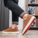 Men's Casual Shoes Board Shoes Low-Top Fashion Versatile Lace-Up Lightweight Single Shoes Cross-Border Large Size Breathable - Image 3