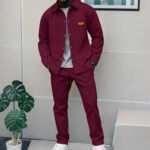 Men's Casual Pilot Jacket Set - Image 4
