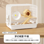 Hamster Cage Luxury Villa for Golden Bear, 47/60 Base, Large Villa, Cheap Living Supplies - Image 16