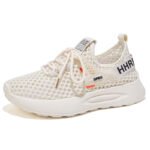 Women's Summer Breathable Hollow Mesh Sneakers Korean Style Thick Sole Sports Casual Shoes - Image 5