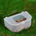 Budgie Anti-Splash Bird Feeder, Pigeon Anti-Spill Food Trough, Plastic Hanging Bird Food Cup, Bird Feeding Device - Image 25