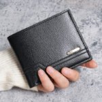 New Men's Wallet Short Bifold Fashion Casual Soft Leather Grain Large Capacity Multi-card Holder - Image 2