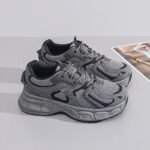 Sports Dad Shoes for Women 2024 Spring Autumn New Fashion Student Korean Thick Sole Heightening Casual Breathable Running Shoes