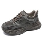 Women's Chunky Sneakers 2024 Autumn New Fashion All-Match Black Sports Shoes Non-Slip Running Casual Shoes - Image 5
