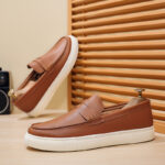 Men's Casual Slip-On Low-Top Board Shoes - Image 3