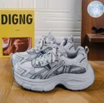 Women's Autumn New Breathable Mesh Sports Shoes Korean Style Versatile Chunky Sole Dad Sneakers - Image 3