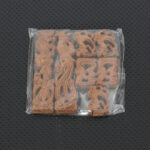 1.2cm Spacing Brown Dragon & Phoenix
