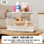 Jaka Hamster Cage Large Luxury Villa for Golden Bear, Cheap Large Two-Layer Breeding Box Small Nest Supplies - Image 22