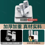 High-Flow Brass Triangle Valve One-Inlet-Two-Outlet Ball Valve Dual-Control Water Valve Washing Machine Faucet Household Three-Way Diverter Valve - Image 3