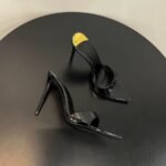 Fashionable Stiletto Heel Sandals with Open Toe, Pointed Toe, Thin Heel, One-Band Style - Image 3