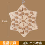 Parrot Platform Chewing Toy - Relieve Stress, Prevent Depression, for Budgies, Lovebirds, Cockatiels - Image 9