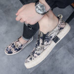 Men's Casual Loafers Breathable Canvas Shoes - Image 4