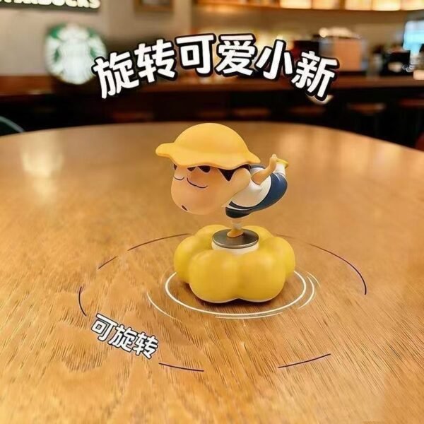 Rotating Crayon Shin-chan Desktop Decoration