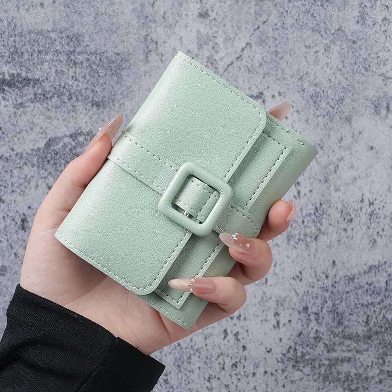 O1CN01gXpwwp2Nfw9utVoCE_2209400949991-0-cib.jpg 2025 New Wallet Women Short Student Simple Korean Style Small Wallet Casual Portable Purse Wholesale - Image 1