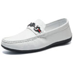 Men's Casual Loafers Comfortable Breathable Moccasins Slip-on Shoes - Image 5
