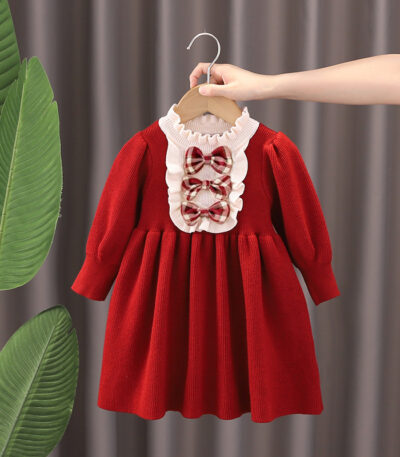 Fleece Lined Red / Size 120 (recommended Height 120cm