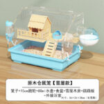Acrylic Hamster Cage Transparent Large Villa for Golden Bear - Image 12
