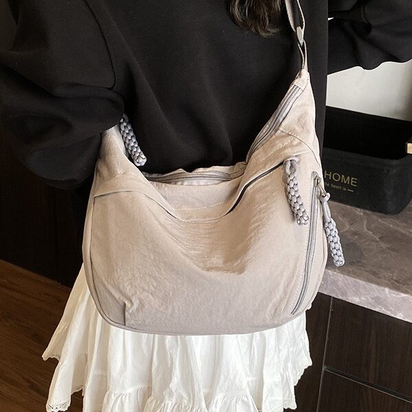 Women's Shoulder Bag, Capacity Crossbody Student Dumpling