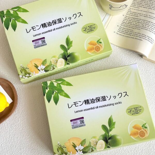 Galouu Brand 10A Grade Macaron Lemon Antibacterial Deodorant Socks