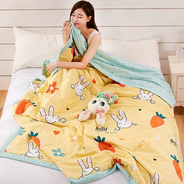 Pattern: Little Rabbit Yellow / Size: Children's Nap (90*140cm