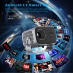 A10 Projector 1080P Home Theater Projector 60W 200 Lumens - Image 2