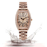 Swiss Brand Women's Watch Steel Quartz Leather Strap Waterproof Women's - Image 2