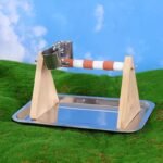 Parrot Play Stand Perch Platform Solid Wood Swing - Image 14