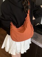 Women's Shoulder Bag, Capacity Crossbody Student Dumpling - Image 5