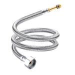 304 Stainless Steel Braided Hose for Faucet Angle Valve, Anti-Explosion, Cold and Hot Water, Extended Length - Image 5
