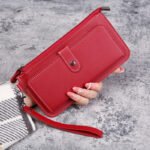 2021 New Style Women's Long Multifunctional Wallet with Multiple Card Slots, Zipper Closure, Student Card Holder, Clutch Bag - Image 7