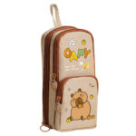 Large Capacity Double-Layer Double-Window Pencil Case - Image 5
