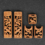 Bamboo Birdcage Decorative Carved Door Flower Accessories for Thrush, Bunting, Lark - Image 34