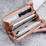 Korean Style 2023 New Long Wallet for Women, Multi-functional Zipper PU Leather Wallet with Large Capacity Phone Pocket - Image 2